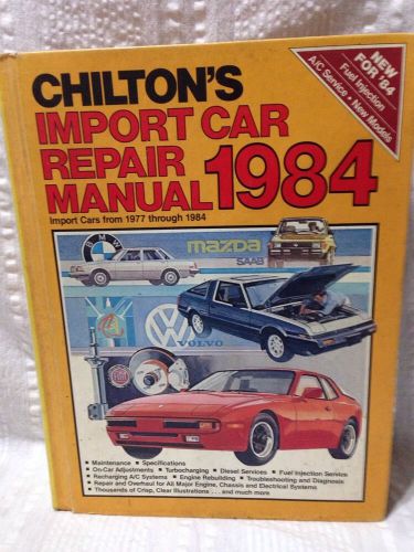 1977-1984 chilton&#039;s import car repair service manual 7328 arrow datsun sapporo