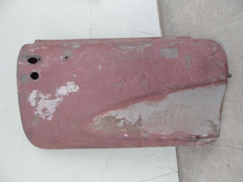 1958 corvette right side fiberglass original door 58