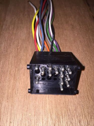 Bmw 3 series up to 2006 round pin iso car radio harness adaptor wiring adapter