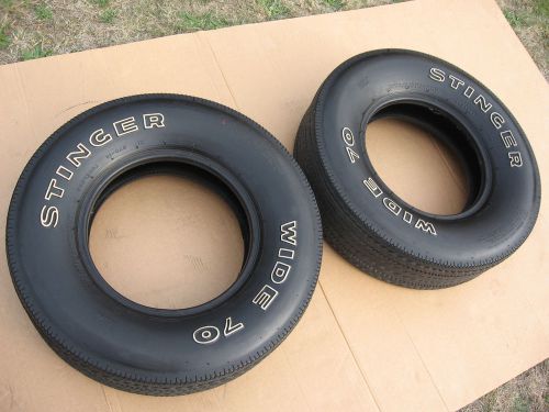 G70-14 stinger wide 70 bias ply tires muscle car tire very rare g-70/14