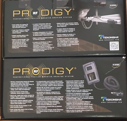 Tekonsha 90250 prodigy rf electronic brake control for 1 to 3 axle trailers