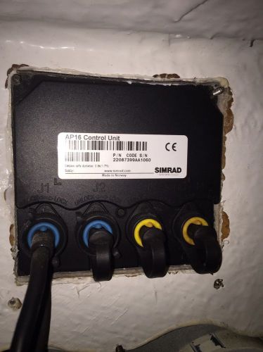 Simrad ap16 autopilot control unit, for ac10/20/40 systems, fully tested