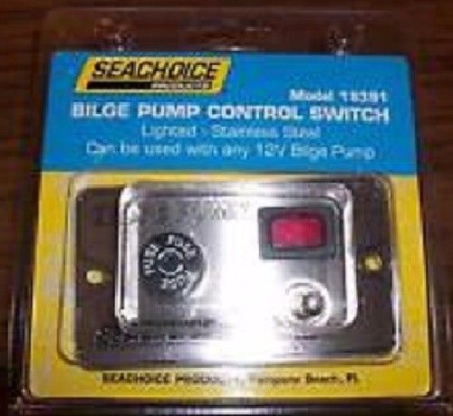 Lot of (2) seachoice bilge pump control switch  part #19391 &#034;nip&#034;