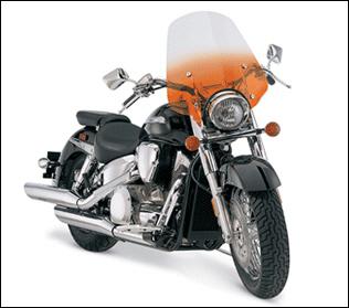 *memphis shades pop top sportshield orange windshield universal mep5527