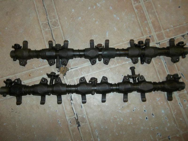 Mopar adjustable iron rocker setup for bb chryslers 361-440, used