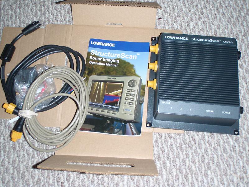 Lowrance lss 1 structure scan no transducer new hds
