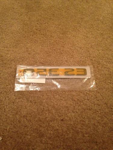 Lexus es350 Luggage Compartment Nameplate, US $14.99, image 2