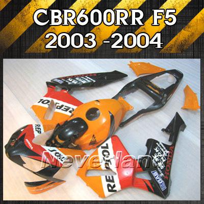 Fairing kit for 03-04 honda cbr600rr f5 2003-2004 cbr600rr injection abs new #04