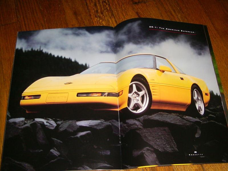 Brand new in original envelope - 1994 chevrolet corvette booklet - 38 pgs.