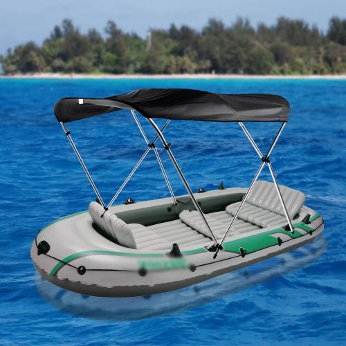 3 Bow Boat Top Cover 600D Oxford Clow & 2 Windproof Straps For 73-78" Width Boat, US $120.16, image 17