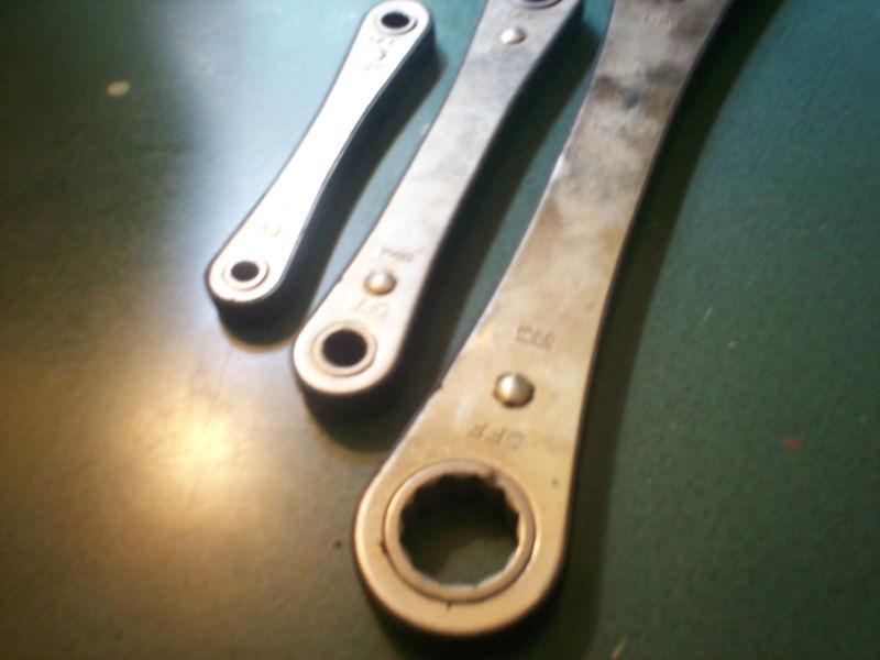 Sears/Craftsman Vintage 12 Point Box End Ratchet wrench 3 pc Works Great, US $9.99, image 8
