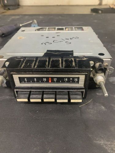 1973 cutlass oldsmobile am radio