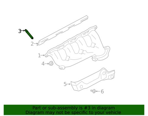 Genuine Ford Manifold Stud LC3Z-9K492-A, US $0.99, image 2