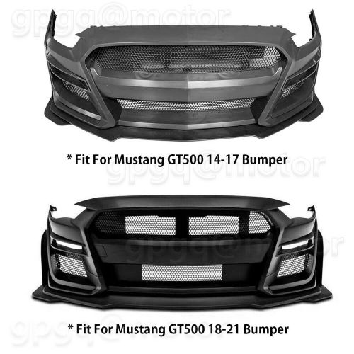 Replacement For Mustang 2015-2022 Modified W/ GT500 AMPP Bumper Front Lip Cover, US $199.99, image 16