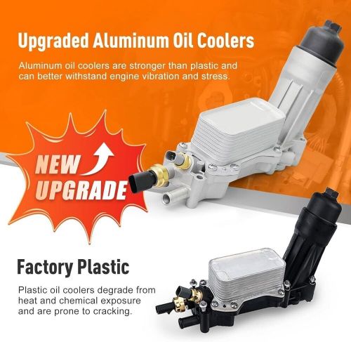 Engine Oil Cooler Filter Housing Assembly For Dodge Chrysler Jeep 2011-2016 3.6L, US $117.40, image 3