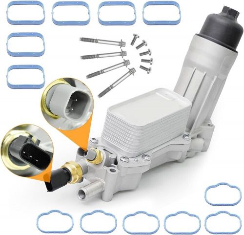Engine Oil Cooler Filter Housing Assembly For Dodge Chrysler Jeep 2011-2016 3.6L, US $117.40, image 8