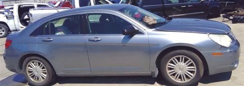 2009 chrysler sebring front driver left lh door trim panel in black