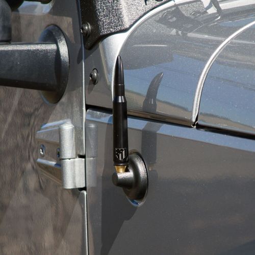 Car short aerial antenna mast radio for jeep wrangler jk jku jl jlu 2007- 2021