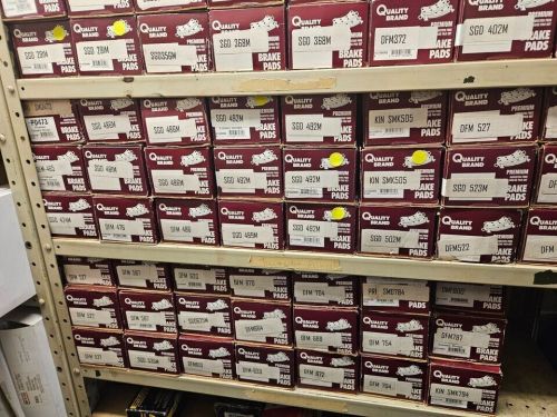 Lot of 290+ NOS Brake pad sets in boxes NEW TEK & QUALITY BRAND, US $715.00, image 4
