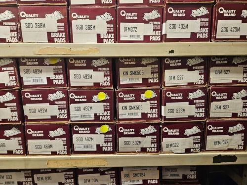 Lot of 290+ NOS Brake pad sets in boxes NEW TEK & QUALITY BRAND, US $715.00, image 5