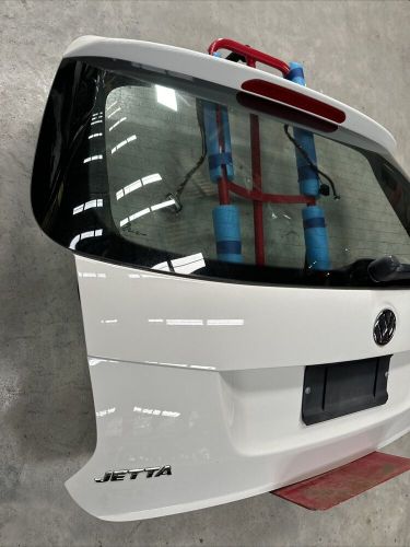 2009-2014 VW Jetta Sportwagen Hatch Trunk Lift Gate Complete WHITE Oem , US $399.99, image 2