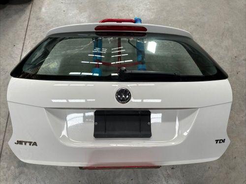 2009-2014 VW Jetta Sportwagen Hatch Trunk Lift Gate Complete WHITE Oem , US $399.99, image 5