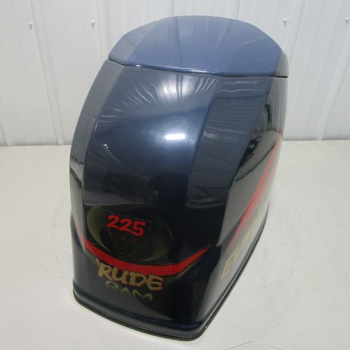 0285435 OMC Evinrude Ficht 225 HP 3.3L Top Engine Motor Cover Cowl Hood Blue, US $300.00, image 5