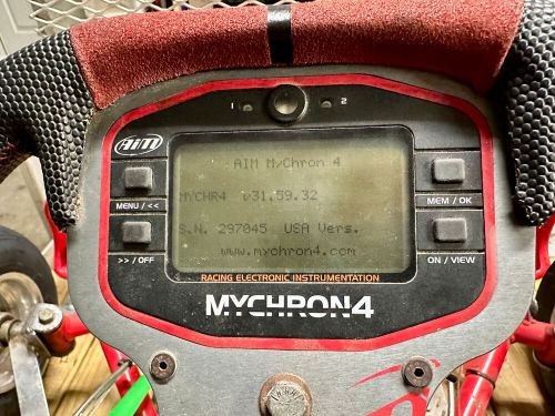 AIM MYCHRON 4 KARTING PACKAGE - INCLUDES STEERING WHEEL AND INFRARED BEACON!, US $499.99, image 7