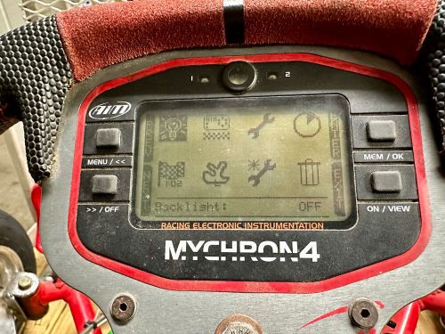 AIM MYCHRON 4 KARTING PACKAGE - INCLUDES STEERING WHEEL AND INFRARED BEACON!, US $499.99, image 9