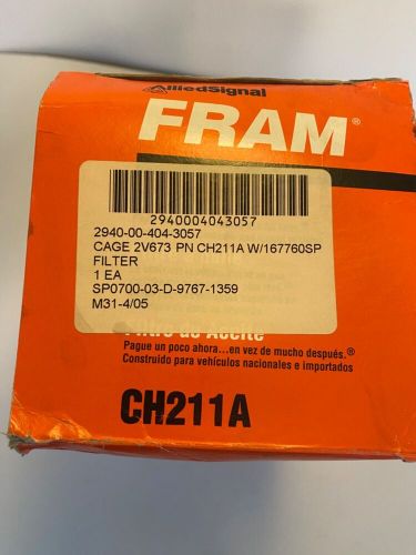 Fram CH211A Engine Oil Filter New Open Box, US $15.00, image 9