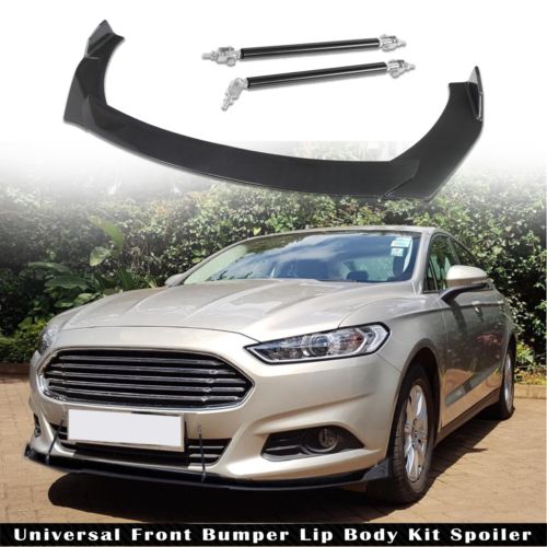For Ford Fusion SE Universal Front Bumper Lip Spoiler Splitter Carbon Look, US $79.89, image 8