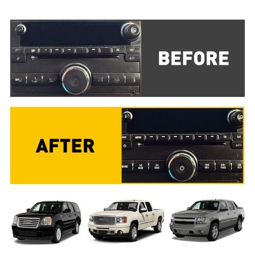 For GM GMC A/C Climate Control & Radio Button Repair Decals Stickers Interior, US $8.99, image 2