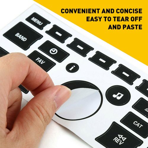 For GM GMC A/C Climate Control & Radio Button Repair Decals Stickers Interior, US $8.99, image 8