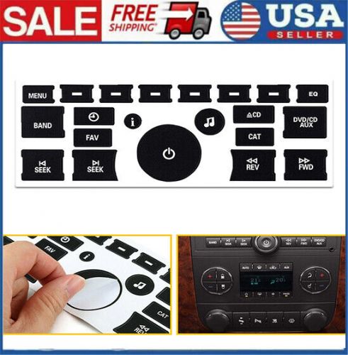 For GM GMC A/C Climate Control & Radio Button Repair Decals Stickers Interior, US $8.99, image 12