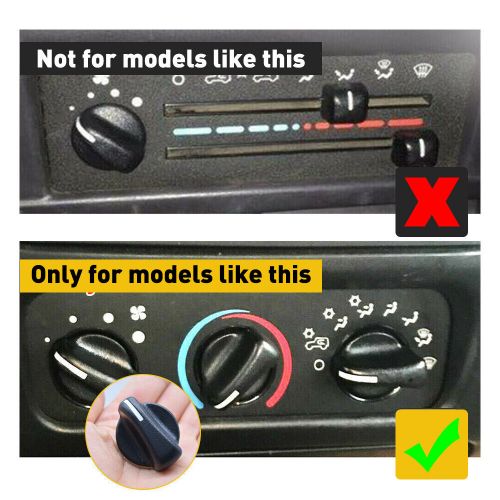 For Jeep Wrangler Dodge Ram Van A/C Control Knob Fan Heater Air Condition HUS, US $9.99, image 6