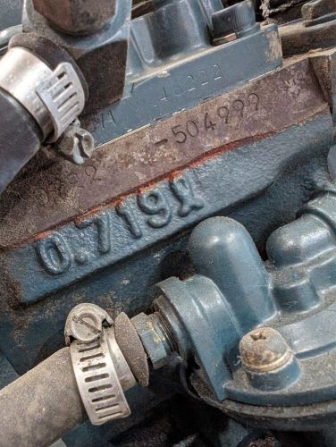 Kubota D722 Diesel Engine Runs Great D 722 E .7 L 20hp Complete 3 Cylinder oem, US $3,999.99, image 4