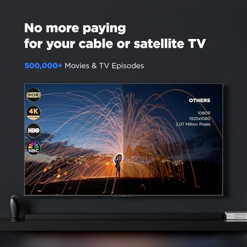 2024 Enhanced 650+ Miles Range TV Antenna Indoor for 1080p 2K 4K of BLACK, US $39.26, image 2