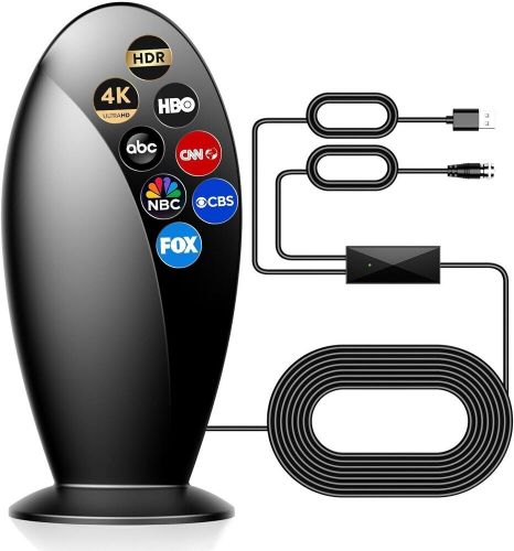 2024 Enhanced 650+ Miles Range TV Antenna Indoor for 1080p 2K 4K of BLACK, US $39.26, image 6