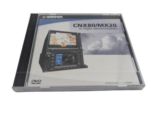 Garmin 26200205 CNX/80 MX20 In Flight Demonstration DVD 010-10544-00, NOS-SEALED, US $76.73, image 2