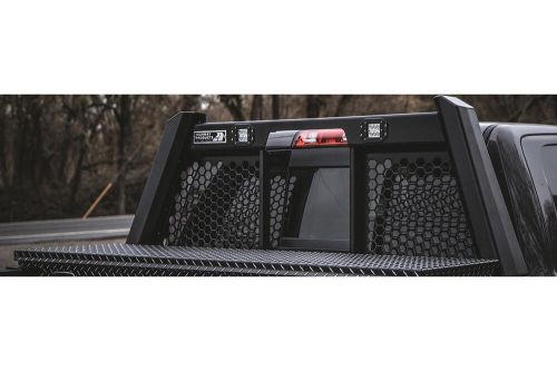 Highway products 4011-002-bk62 - guardian™ full mesh headache rack