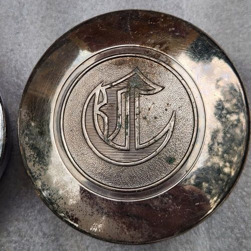 4 - 1920s Chrysler Threaded Dust Cover Hub Center Grease Cap. Brass & Chrome., US $119.99, image 20