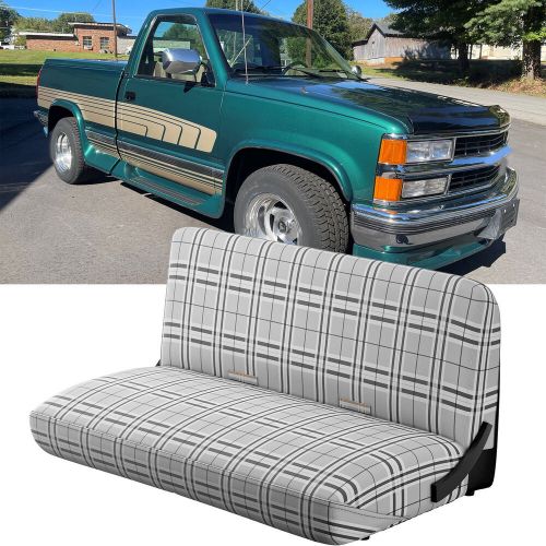 For Chevy C/K 1500 2500 3500 Truck Durable Front Bench Saddleblanket Seat Cover, US $55.19, image 14