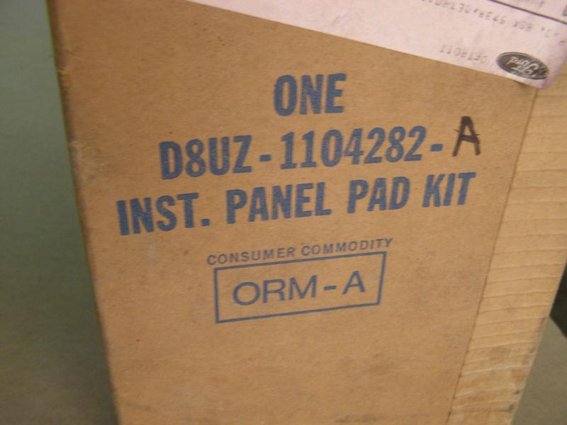 NOS 1975 - 1991 Ford Econoline E150 Van Dash Pad Black 1976 1977 1978 1979 1980, US $239.00, image 6