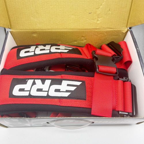 PRP Seats 5.3 3" 5-Point Racing Harness - Red - Open Box, US $134.99, image 2