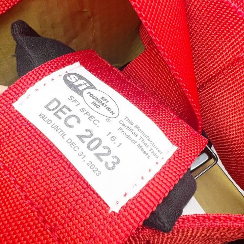 PRP Seats 5.3 3" 5-Point Racing Harness - Red - Open Box, US $134.99, image 5