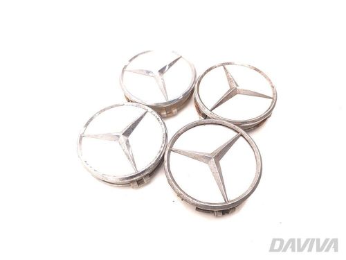 2007 Mercedes-Benz C-Class Saloon Wheel Center Cap Hub Trim Cover Set 2204000125, AU $54.64, image 3