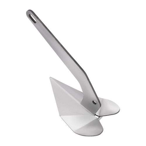 14lb 7kg Boat Anchor Wing for Boats 20-35ft 316 Stainless Steel Non-Hinged Plow, US $92.97, image 3