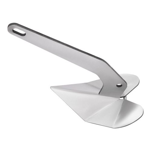 14lb 7kg Boat Anchor Wing for Boats 20-35ft 316 Stainless Steel Non-Hinged Plow, US $92.97, image 5