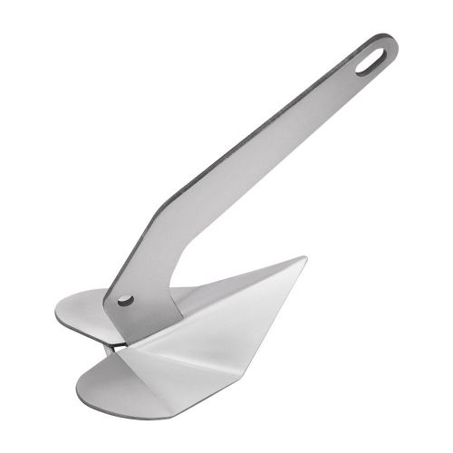 14lb 7kg Boat Anchor Wing for Boats 20-35ft 316 Stainless Steel Non-Hinged Plow, US $92.97, image 8