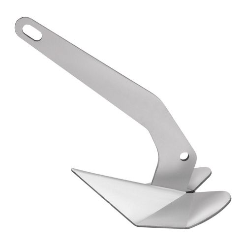 14lb 7kg Boat Anchor Wing for Boats 20-35ft 316 Stainless Steel Non-Hinged Plow, US $92.97, image 12